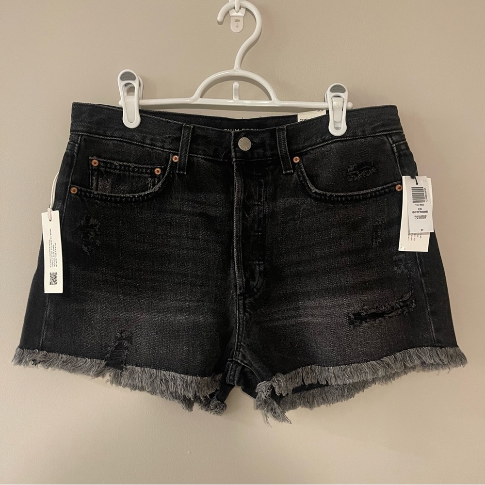 Aritzia Denim Forum The Ex Boyfriend Hi-Rise Jean Shorts NWT